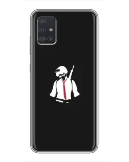 Чехол для Samsung Galaxy A51 (A515) с картинкой «PUBG — силуэт воина» Чехол для Samsung Galaxy A51 (A515) с картинкой «PUBG — силуэт воина»