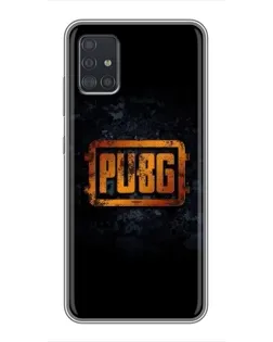 Чехол для Samsung Galaxy A51 (A515) с картинкой «PUBG — золотой логотип» Чехол для Samsung Galaxy A51 (A515) с картинкой «PUBG — золотой логотип»