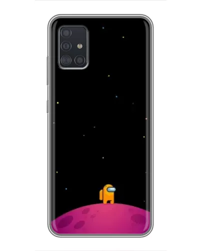 Чехол для Samsung Galaxy A51 (A515) с картинкой «Одинокий герой на планете» Чехол для Samsung Galaxy A51 (A515) с картинкой «Одинокий герой на планете»