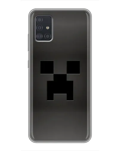 Чехол для Samsung Galaxy A51 (A515) с картинкой «Черный крипер градиент» Чехол для Samsung Galaxy A51 (A515) с картинкой «Черный крипер градиент»