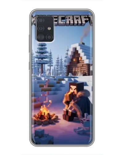 Чехол для Samsung Galaxy A51 (A515) с картинкой «Зимний Minecraft» Чехол для Samsung Galaxy A51 (A515) с картинкой «Зимний Minecraft»