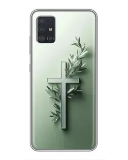 Чехол для Samsung Galaxy A51 (A515) с картинкой «Оливковая ветвь»