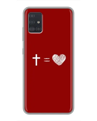 Чохол для Samsung Galaxy A51 (A515) з картинкою «Рівняння любові» Чохол для Samsung Galaxy A51 (A515) з картинкою «Рівняння любові»