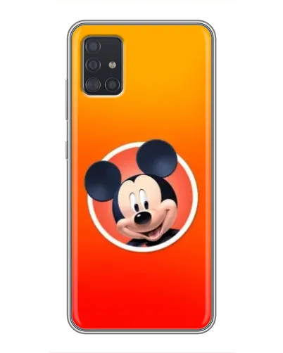 Чехол для Samsung Galaxy A51 (A515) с картинкой «Mickey в круге»