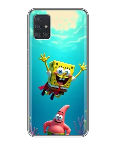 Чехол для Samsung Galaxy A51 (A515) с картинкой «Спанч Боб под водой» Чехол для Samsung Galaxy A51 (A515) с картинкой «Спанч Боб под водой»