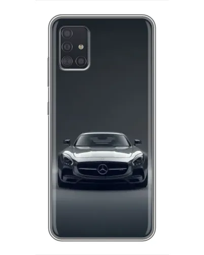 Чохол для Samsung Galaxy A51 (A515) з картинкою «Mercedes на чорному» Чохол для Samsung Galaxy A51 (A515) з картинкою «Mercedes на чорному»
