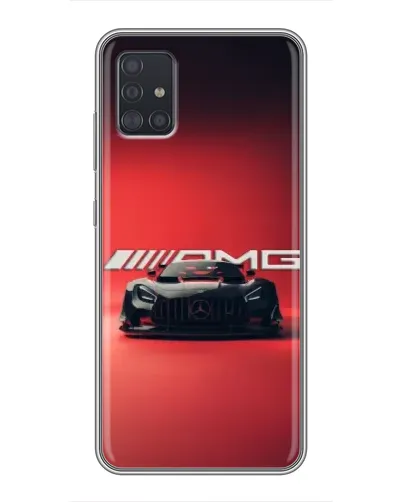 Чохол для Samsung Galaxy A51 (A515) з картинкою «Mercedes AMG — червона лінія» Чохол для Samsung Galaxy A51 (A515) з картинкою «Mercedes AMG — червона лінія»