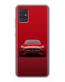 Чохол для Samsung Galaxy A51 (A515) з картинкою «Червоний Mercedes AMG»