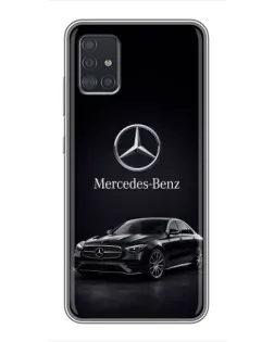 Чохол для Samsung Galaxy A51 (A515) з картинкою «Mercedes — решітка радіатора»