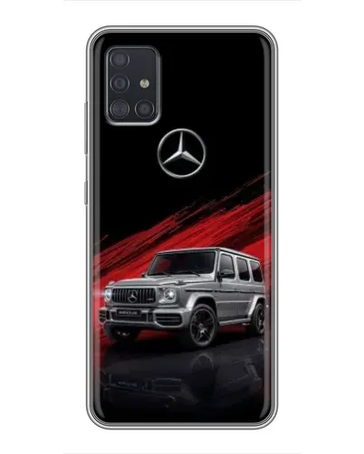 Чохол для Samsung Galaxy A51 (A515) з картинкою «Mercedes G-Class червоний» Чохол для Samsung Galaxy A51 (A515) з картинкою «Mercedes G-Class червоний»