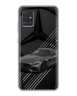 Чохол для Samsung Galaxy A51 (A515) з картинкою «Mercedes AMG — графіка»