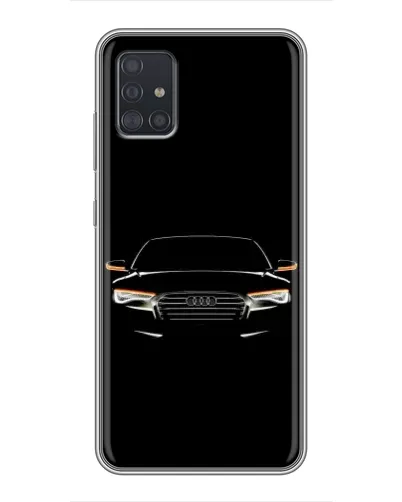 Чехол для Samsung Galaxy A51 (A515) с картинкой «Audi — ночной контур» Чехол для Samsung Galaxy A51 (A515) с картинкой «Audi — ночной контур»