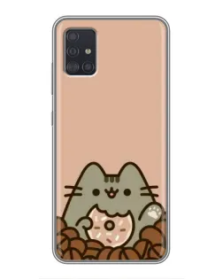 Чехол для Samsung Galaxy A51 (A515) с картинкой «Кофейный Пушин» Чехол для Samsung Galaxy A51 (A515) с картинкой «Кофейный Пушин»