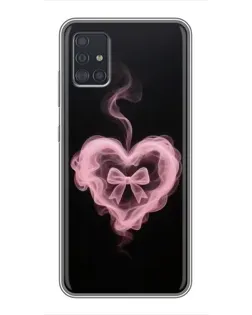 Чехол для Samsung Galaxy A51 (A515) с картинкой «Дымчатое сердце»