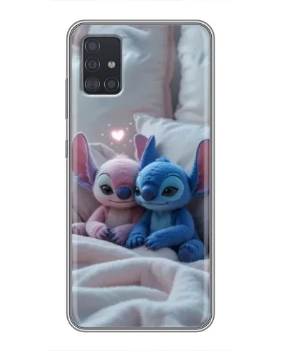 Чехол для Samsung Galaxy A51 (A515) с картинкой «Плюшевые Стич Ангел» Чехол для Samsung Galaxy A51 (A515) с картинкой «Плюшевые Стич Ангел»