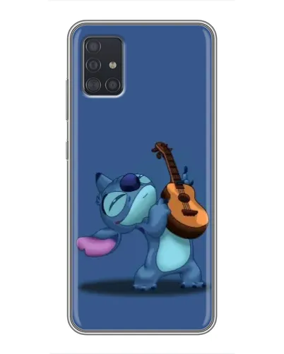 Чехол для Samsung Galaxy A51 (A515) с картинкой «Стич с укулеле» Чехол для Samsung Galaxy A51 (A515) с картинкой «Стич с укулеле»