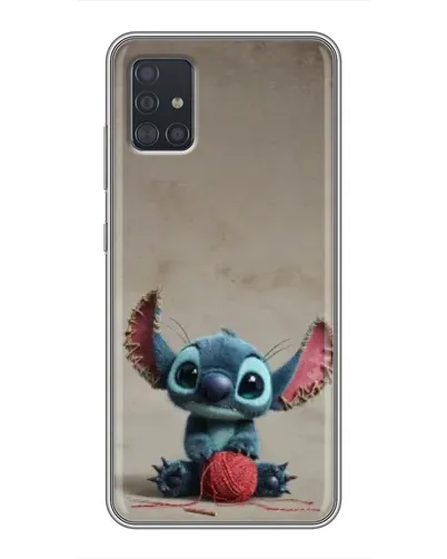 Чехол для Samsung Galaxy A51 (A515) с картинкой «Стич на коричневом фоне» Чехол для Samsung Galaxy A51 (A515) с картинкой «Стич на коричневом фоне»