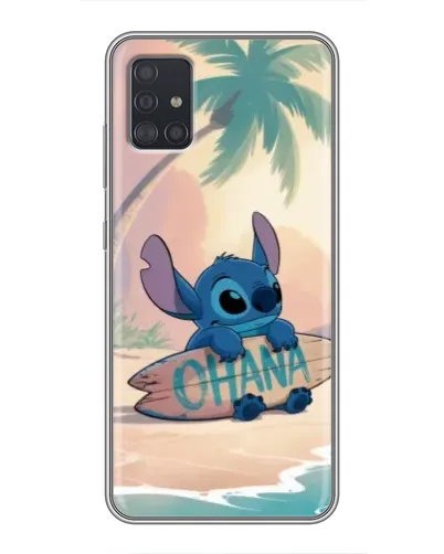 Чехол для Samsung Galaxy A51 (A515) с картинкой «Стич на серфе» Чехол для Samsung Galaxy A51 (A515) с картинкой «Стич на серфе»