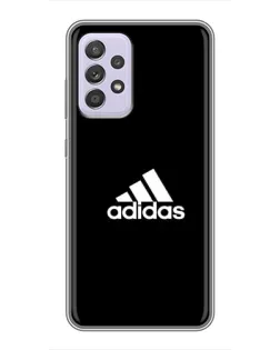 Чехол для Samsung Galaxy A52 5G (A526) с картинкой «Черная классика Adidas»