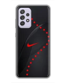 Чехол для Samsung Galaxy A52 5G (A526) с картинкой «Абстрактный дизайн Nike»