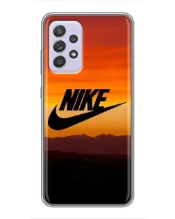 Чехол для Samsung Galaxy A52 5G (A526) с картинкой «Nike — вечерний горизонт»