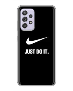 Чехол для Samsung Galaxy A52 5G (A526) с картинкой «Классический принт Nike»