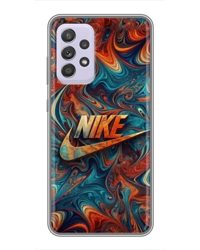 Чехол для Samsung Galaxy A52 5G (A526) с картинкой «Nike в абстракции»
