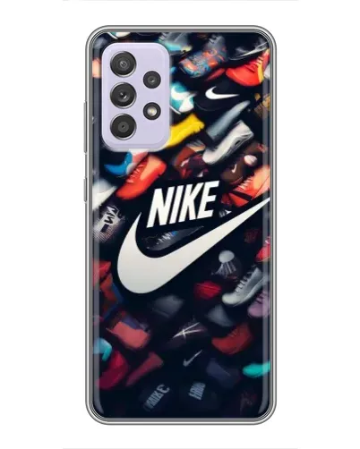 Чехол для Samsung Galaxy A52 5G (A526) с картинкой «Коллекция кроссовок Nike»
