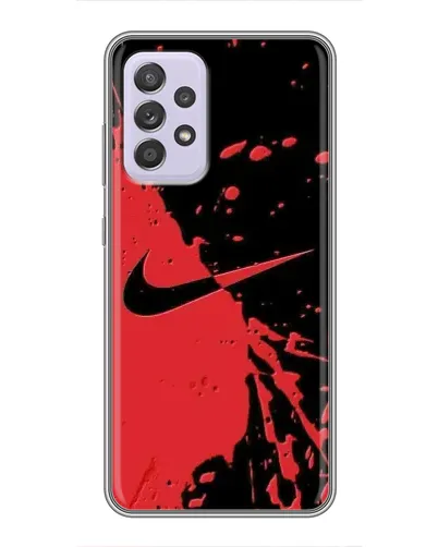 Чехол для Samsung Galaxy A52 5G (A526) с картинкой «Красные брызги Nike» Чехол для Samsung Galaxy A52 5G (A526) с картинкой «Красные брызги Nike»