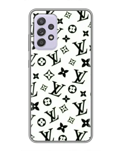 Чехол для Samsung Galaxy A52 5G (A526) с картинкой «Монохромный хаос LV»