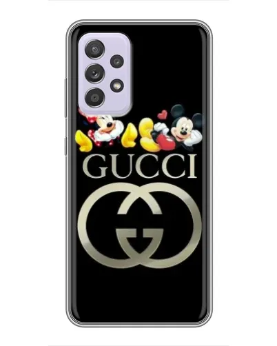 Чехол для Samsung Galaxy A52 5G (A526) с картинкой «Gucci — герои Disney»