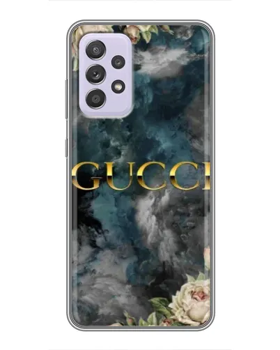 Чехол для Samsung Galaxy A52 5G (A526) с картинкой «Абстрактные цветы Gucci»