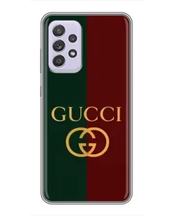 Чехол для Samsung Galaxy A52 5G (A526) с картинкой «Gucci — темно-зеленый градиент» Чехол для Samsung Galaxy A52 5G (A526) с картинкой «Gucci — темно-зеленый градиент»