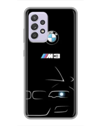 Чехол для Samsung Galaxy A52 5G (A526) с картинкой «Минималистичный принт BMW M3»
