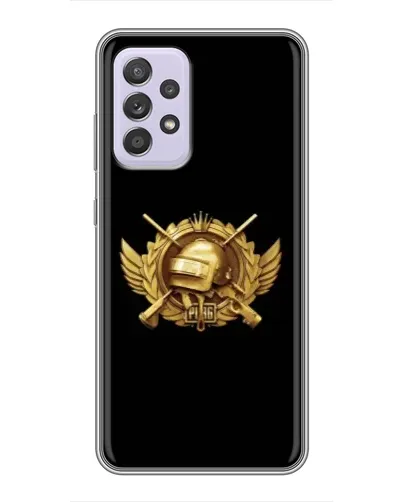 Чехол для Samsung Galaxy A52 5G (A526) с картинкой «PUBG — оранжевый градиент»