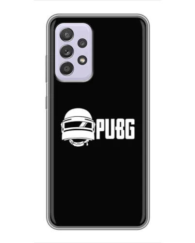Чехол для Samsung Galaxy A52 5G (A526) с картинкой «PUBG — классический лого»
