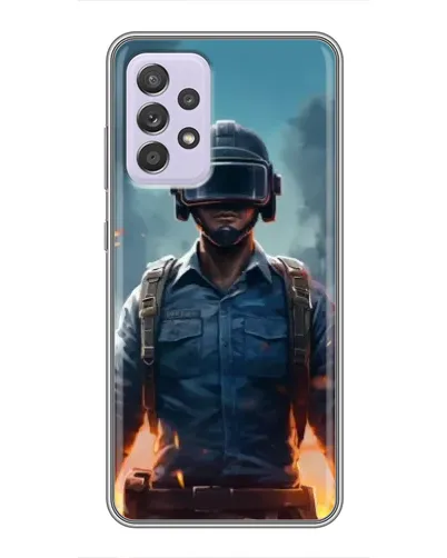 Чехол для Samsung Galaxy A52 5G (A526) с картинкой «PUBG — реалистичный герой»