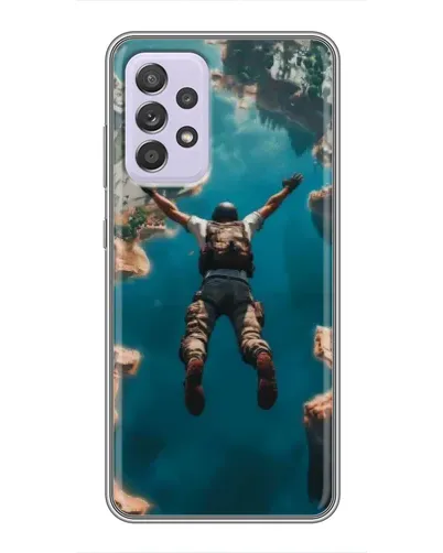 Чехол для Samsung Galaxy A52 5G (A526) с картинкой «PUBG — свободное падение»