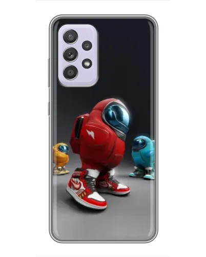 Чехол для Samsung Galaxy A52 5G (A526) с картинкой «Among Us — 3D стиль» Чехол для Samsung Galaxy A52 5G (A526) с картинкой «Among Us — 3D стиль»