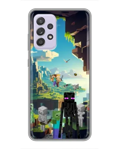 Чехол для Samsung Galaxy A52 5G (A526) с картинкой «Эндермен в лесу» Чехол для Samsung Galaxy A52 5G (A526) с картинкой «Эндермен в лесу»
