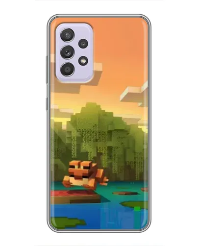 Чехол для Samsung Galaxy A52 5G (A526) с картинкой «Майнкрафт закат солнца» Чехол для Samsung Galaxy A52 5G (A526) с картинкой «Майнкрафт закат солнца»
