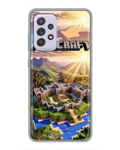 Чехол для Samsung Galaxy A52 5G (A526) с картинкой «Minecraft панорама» Чехол для Samsung Galaxy A52 5G (A526) с картинкой «Minecraft панорама»