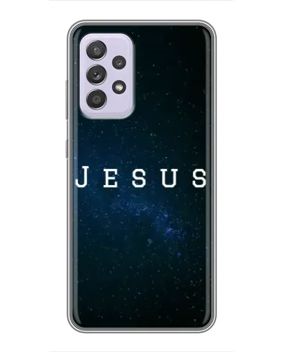 Чехол для Samsung Galaxy A52 5G (A526) с картинкой «Звездное небо Jesus»