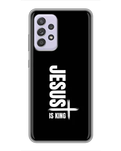 Чехол для Samsung Galaxy A52 5G (A526) с картинкой «Вертикаль веры Jesus»