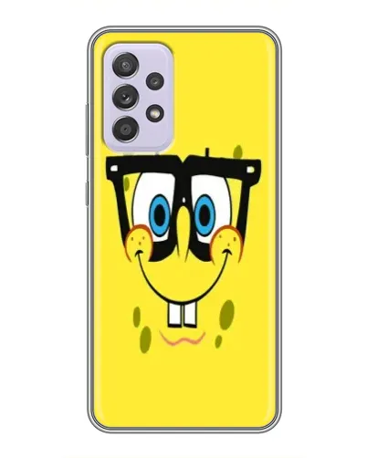 Чехол для Samsung Galaxy A52 5G (A526) с картинкой «Минималистичный Спанч Боб» Чехол для Samsung Galaxy A52 5G (A526) с картинкой «Минималистичный Спанч Боб»