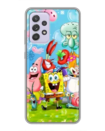 Чехол для Samsung Galaxy A52 5G (A526) с картинкой «Губка Боб и друзья» Чехол для Samsung Galaxy A52 5G (A526) с картинкой «Губка Боб и друзья»