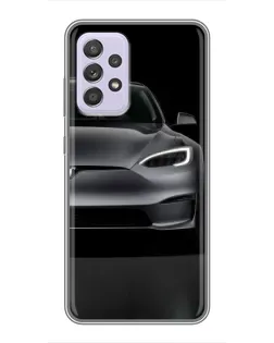 Чехол для Samsung Galaxy A52 5G (A526) с картинкой «Tesla Model S Look»