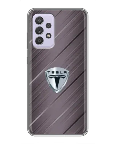 Чехол для Samsung Galaxy A52 5G (A526) с картинкой «Металлическая текстура Tesla» Чехол для Samsung Galaxy A52 5G (A526) с картинкой «Металлическая текстура Tesla»