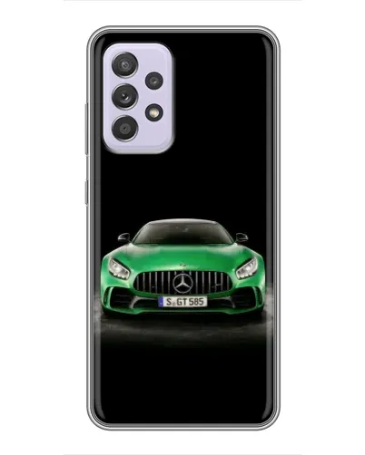 Чехол для Samsung Galaxy A52 5G (A526) с картинкой «Mercedes — неоновый лого» Чехол для Samsung Galaxy A52 5G (A526) с картинкой «Mercedes — неоновый лого»