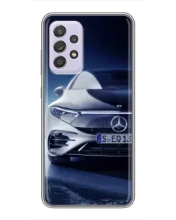 Чехол для Samsung Galaxy A52 5G (A526) с картинкой «Mercedes EQ — будущее»